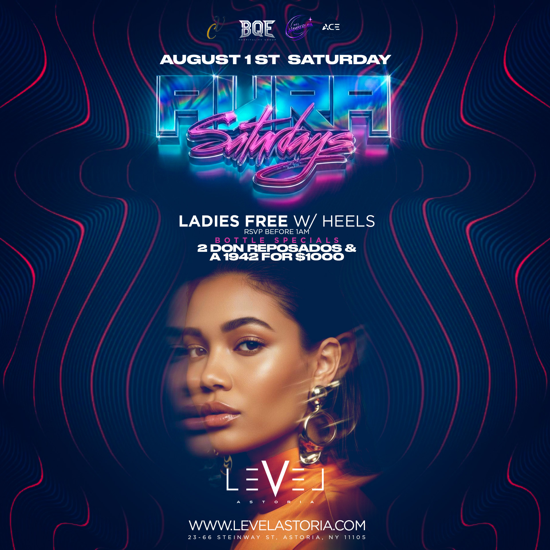 Aura Saturdays at Level Astoria