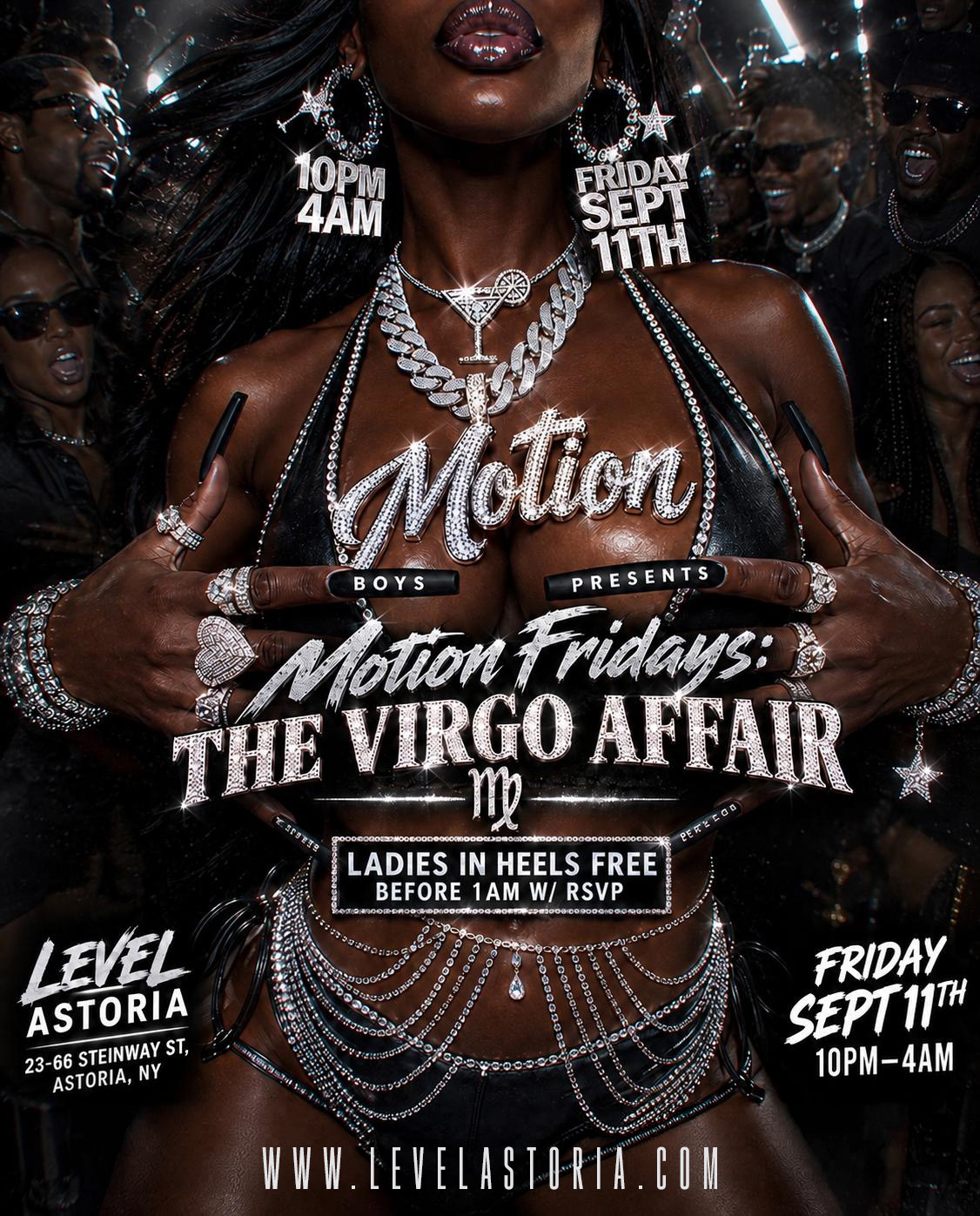 Friday September 11th 2026 : Motion Fridays at Level Astoria