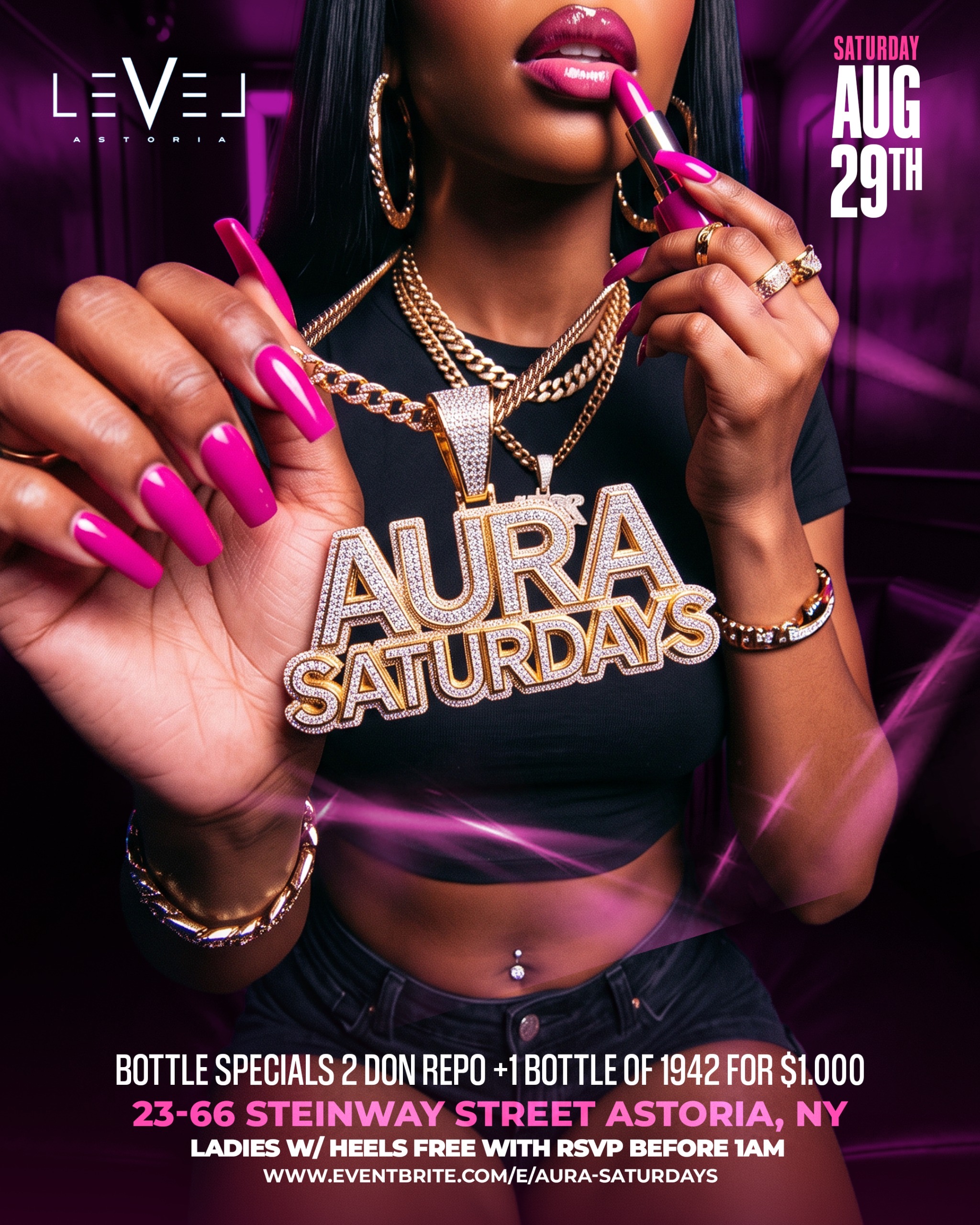 Saturday August 29th 2026 : Aura Saturdays