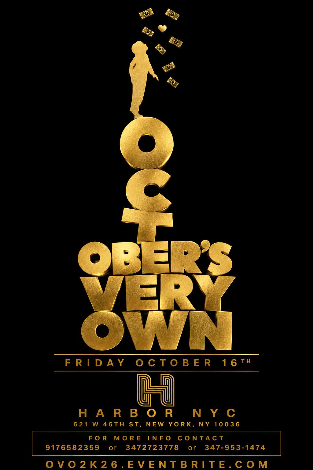 Friday October 16th 2026 : Octobers Very Own